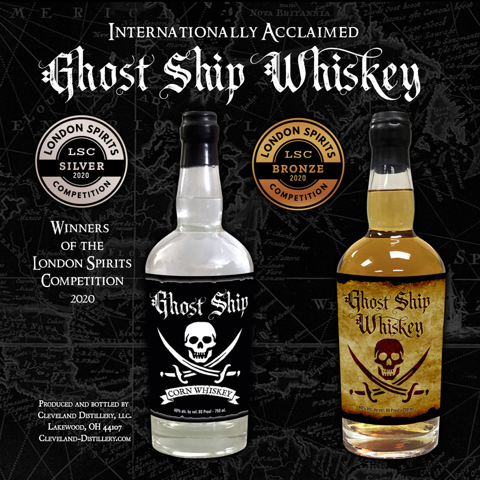 Ghost Ship Whiskey - Winners of the 2020 London Spirits Competition